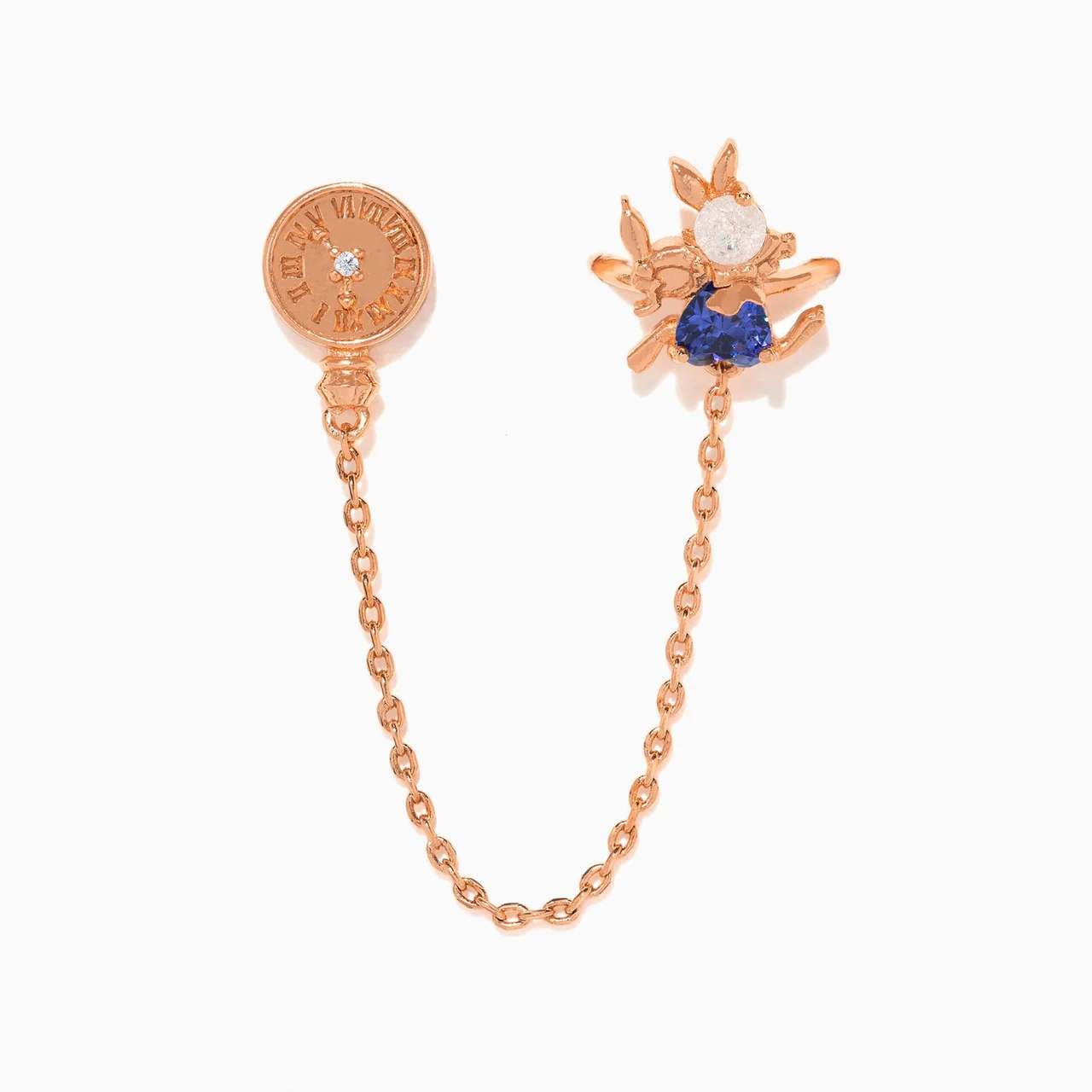 Disney Alice in Wonderland White Rabbit Earring + Ear Cuff - Image 4