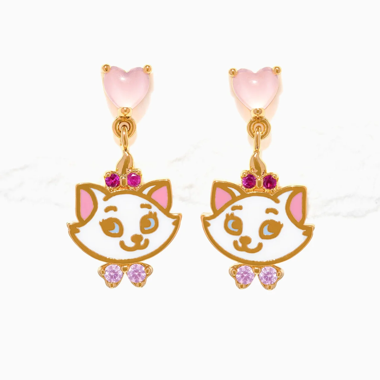 Disney The Aristocats Marie Dangle Earrings