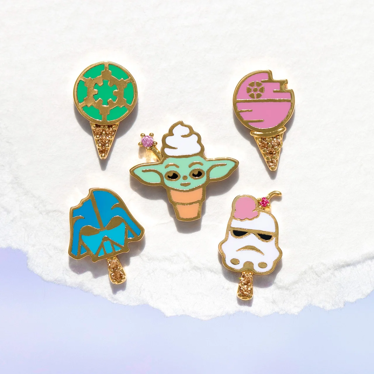 Star Wars™ Imperial Ice Cream Scoop Ball Back Stud - Image 3